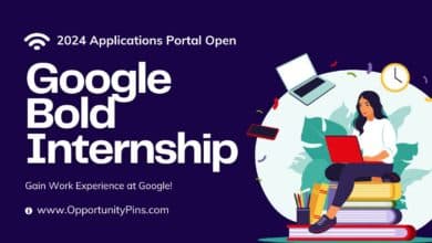 Google BOLD Internship 2025 Applications Open